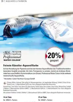 boesner Feinste Künstler-Aquarellfarbe Angebot