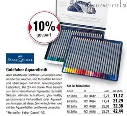 boesner Goldfaber Aquarellstift Angebot
