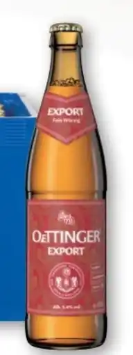 T&G Oettinger Export Bier Angebot