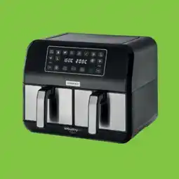 0815 Kenwood kHealthy Fry Twin Air Fryer HFM20.000MB Angebot