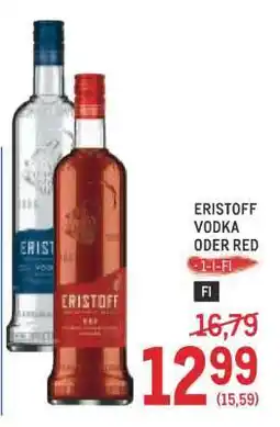 Metro Eristoff Vodka oder Red Angebot