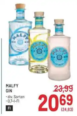 Metro Malfy Gin Angebot
