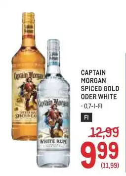 Metro Captain Morgan Spiced Gold oder White Angebot