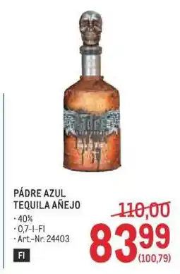 Metro Pádre Azul Tequila Añejo Angebot