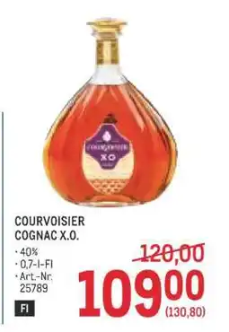 Metro Courvoisier Cognac X.O Angebot