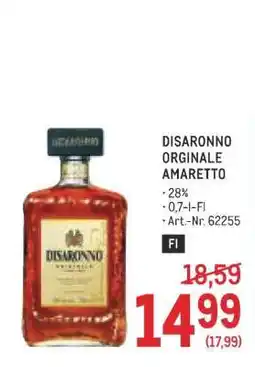 Metro DISARONNO ORIGINALE AMARETTO Angebot