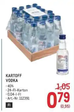 Metro Kartoff Vodka Angebot
