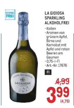 Metro La Gioiosa Sparkling alkoholfrei Angebot