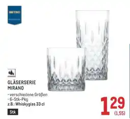 Metro GLÄSERSERIE MIRANO Angebot