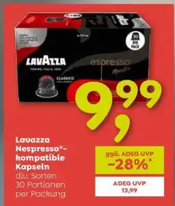 ADEG Lavazza Nespresso -kompatible Kapseln Angebot