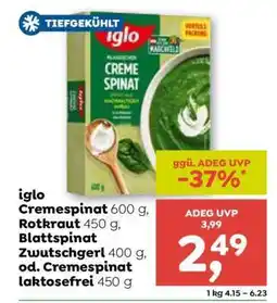 ADEG Iglo Cremespinat Angebot