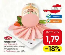 Spar Kalbspariser Angebot