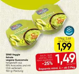 Spar SPAR Veggie feinste vegane Guacamole Angebot
