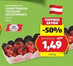 Hofer CHERRYTOMATEN „DOLTSCHIS“ AUS ÖSTERREICH Angebot