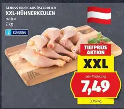 Hofer XXL HÜHNERKEULEN Angebot