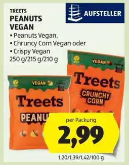Hofer TREETs PEANUTS VEGAN Angebot