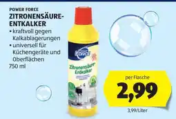 Hofer POWER FORCE ZITRONENSÄURE-ENTKALKER Angebot