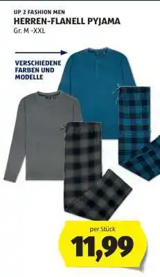 Hofer HERREN-FLANELL-PYJAMA Angebot