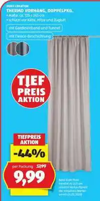 Hofer THERMO-VORHANG, DOPPELPKG Angebot