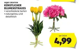 Hofer KÜNSTLICHER BLUMENSTRAUSS Angebot