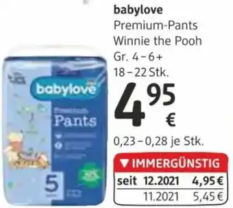 dm Babylove Premium-Pants Winnie The Pooh Angebot