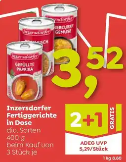 ADEG Inzersdorfer Fertiggerichte Angebot
