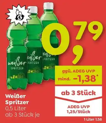 Weißer spritzer