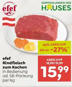 ADEG efef Rindfleisch zum Kochen Angebot
