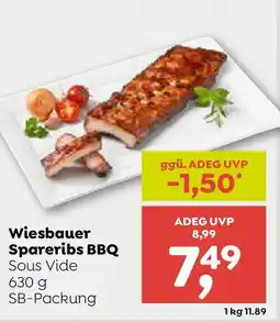 ADEG Wiesbauer Spareribs BBQ Angebot