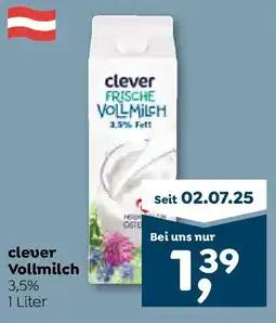 ADEG Clever vollmilch Angebot