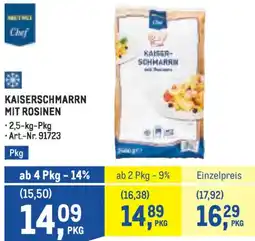 Metro Kaiserschmarrn mit rosinen Angebot