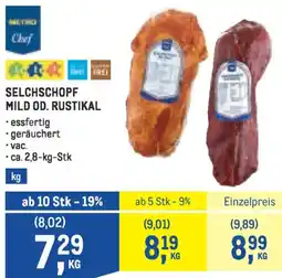 Metro Selchschopf mild od. rustikal Angebot