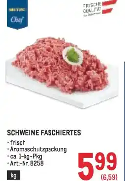 Metro Schweine faschiertes Angebot