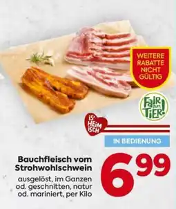 Billa Bauchfleisch vom Strohwohlschwein Angebot