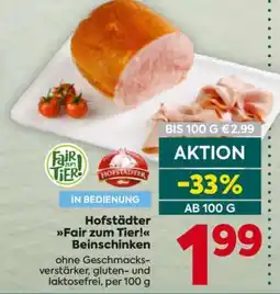 Billa Hofstädter Fair zum Tier! Beinschinken Angebot