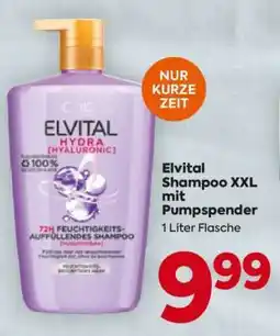 Billa Elvital Shampoo XXL mit Pumpspender Angebot