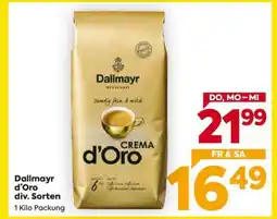 Billa Dallmayr d’Oro div. Sorten Angebot