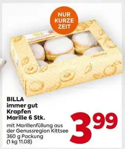 Billa BILLA immer gut Krapfen Marille 6 Stk Angebot