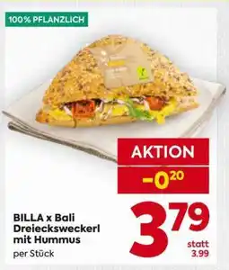 Billa BILLA x Bali Dreiecksweckerl mit Hummus Angebot