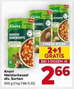 Billa Knorr Meisterkessel div. Sorten Angebot