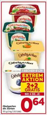 Billa Obstgarten div. Sorten Angebot