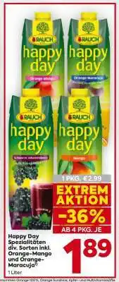 Billa Happy Day Spezialitäten Angebot