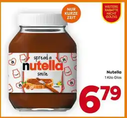 Billa Nutella Angebot