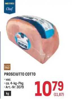 Metro Prosciutto cotto Angebot