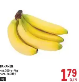Metro Bananen Angebot