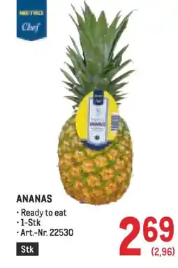 Metro Ananas Angebot