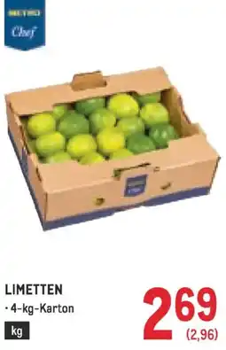 Metro Limetten Angebot