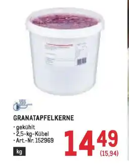 Metro Granatapfelkerne Angebot
