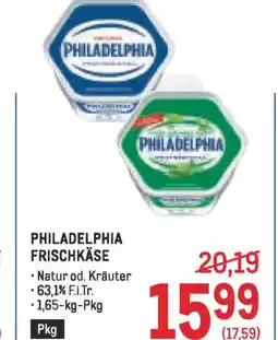 Metro Philadelphia frischkäse Angebot