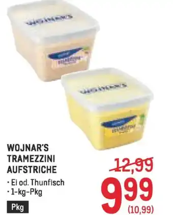 Metro Wojnar's tramezzini aufstriche Angebot